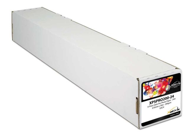 Xativa X-Press Lustre Pro Photo Paper 44" (1118 x 30m) 260gsm 3"