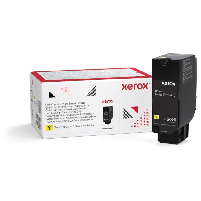 Xerox High Capacity Yellow Toner Cartridge (12,000 Pages*) 006R04627