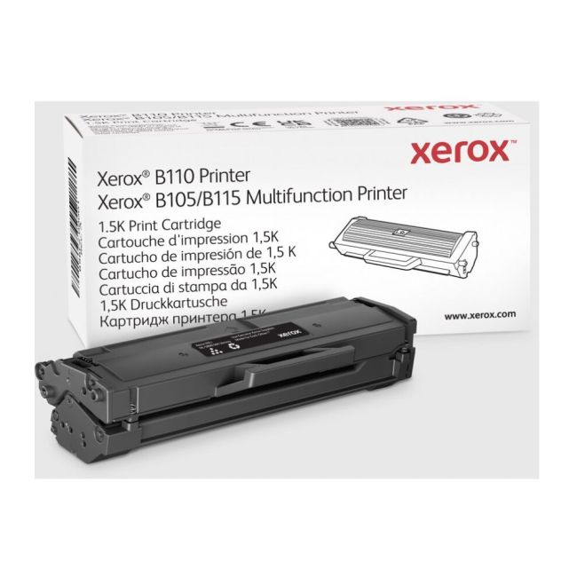 Xerox Standard Black Toner Cartridge (1,500 Pages*) 006R04961