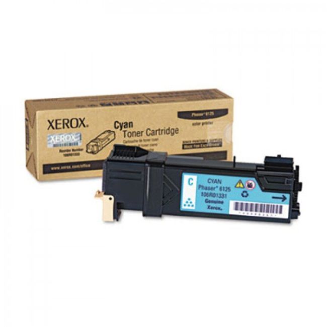 Xerox 106R01331 Cyan Toner Cartridge (1,000 pages*)