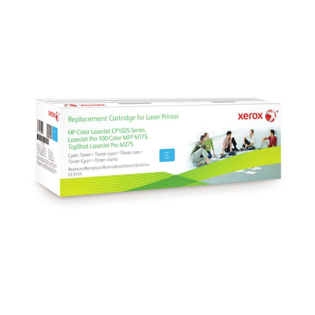 Xerox Replacement for HP 126A Cyan Toner Cartridge (1,100 Pages*)