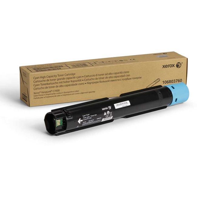 Xerox 106R03760 High Cap Cyan Toner Cartridge
