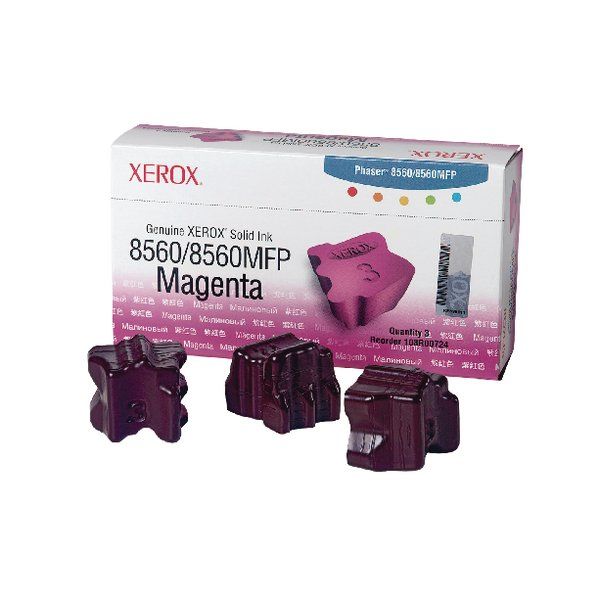 Xerox 108R00724 Solid Ink Magenta (3 sticks - 3,000 pages*)