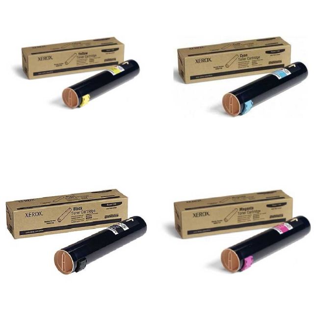 Xerox High Yield CMYK Toner Cartridge Kit