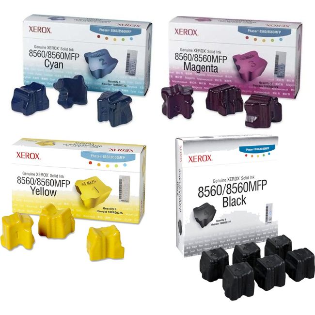 Xerox 8560INK_PACK6 Ink Stick Pack (3xCMY, 6xBlack)