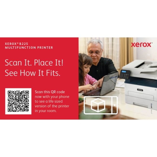 Xerox B225 A4 Mono Multifunction Laser Printer