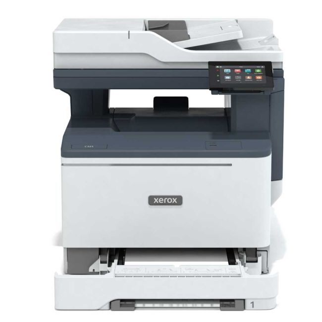 Xerox C325 A4 Colour Laser Multifunction Printer + Original Xerox CMYK Toner Bundle