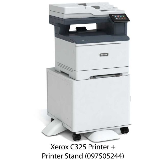 Xerox C325 A4 Colour Laser Multifunction Printer + Original Xerox CMYK Toner Bundle