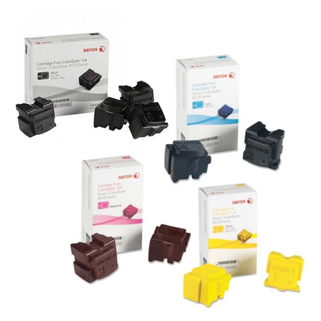 Xerox ColorQube 8570 / 8580 CMYK Ink Pack (4x K, 2x CMY)