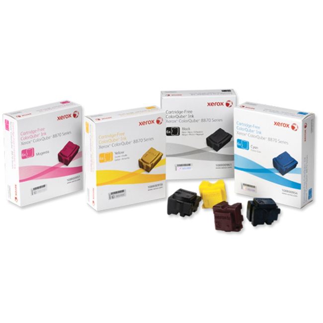 Xerox ColorQube 8870 / 8880 CMYK Ink Pack (4x K, 2x CMY)