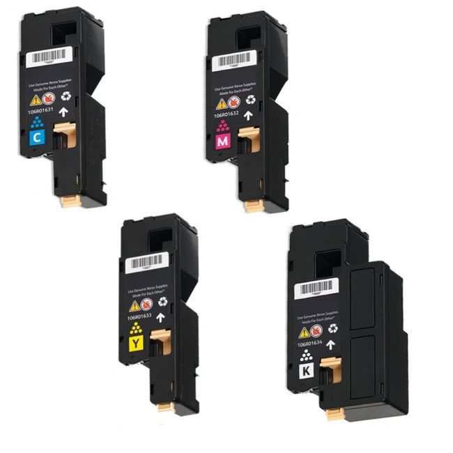 Xerox PB-PHASER6000VAL CMYK Toner Cartridge Pack (Save 