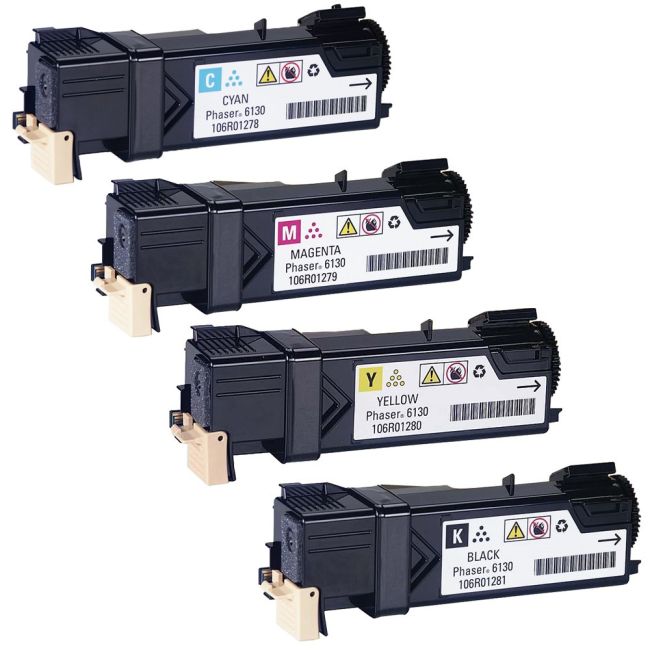 Xerox PB-P6130VAL CMYK Toner Cartridge Kit (save 