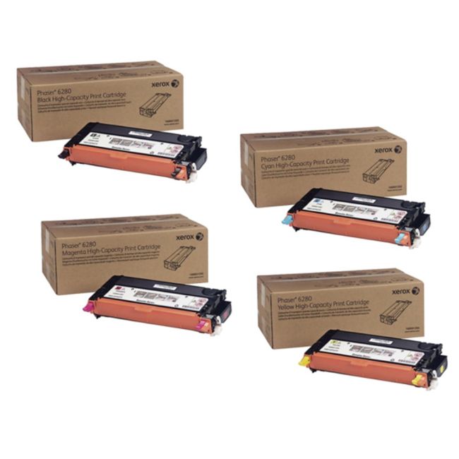 Xerox PB-P6280VAL1 Standard CMYK Toner Kit (save 