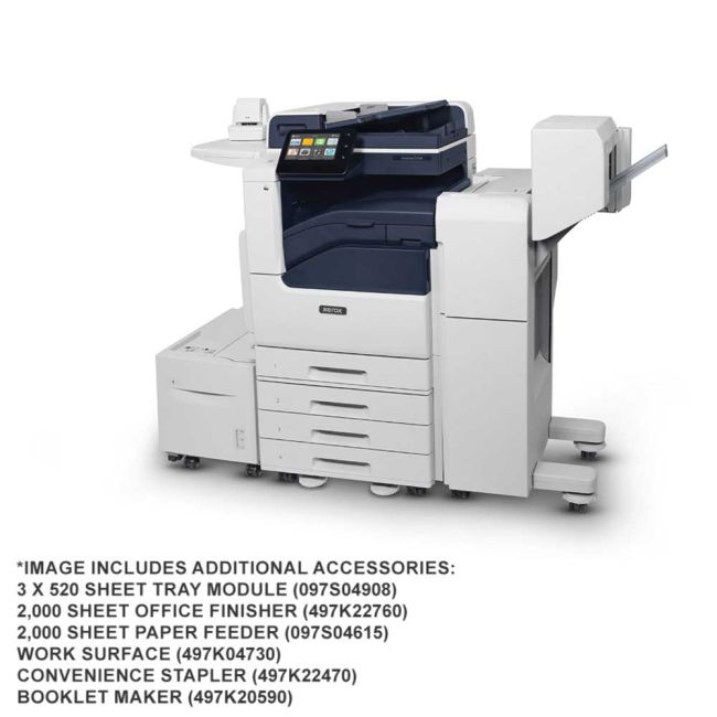 Xerox VersaLink C7125D (PagePack) A3 Colour Multifunction Laser Printer