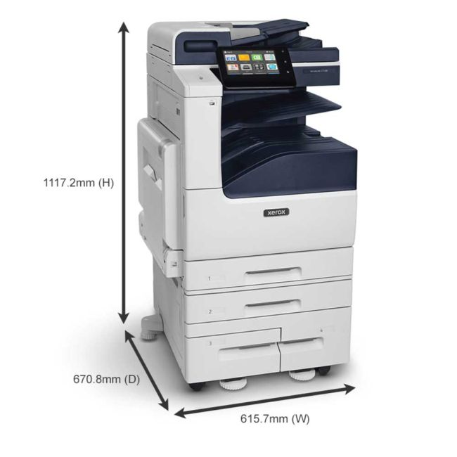 Xerox VersaLink C7130T (PagePack) A3 Colour Multifunction Laser Printer