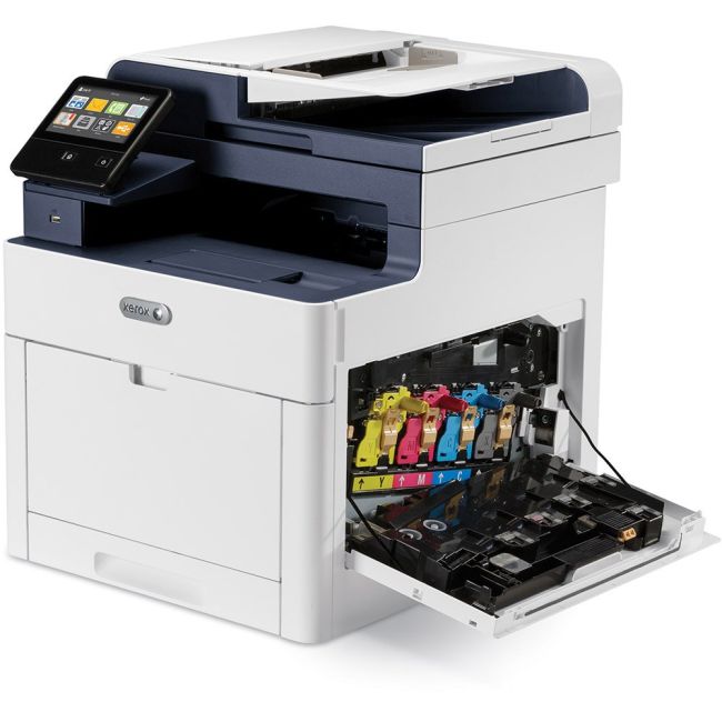 Xerox WorkCentre 6515DN A4 Colour Laser Multifunction Printer with toners