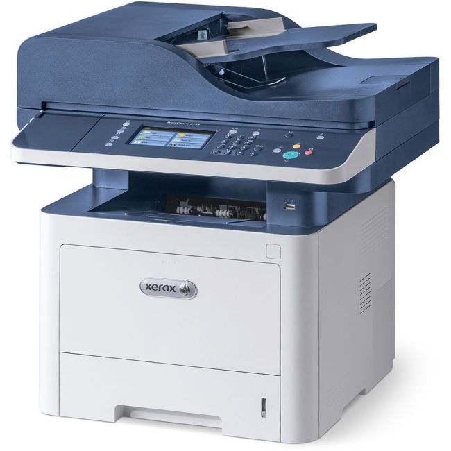 Xerox WorkCentre 3345DNi A4 Mono Laser Multifunction Printer left view