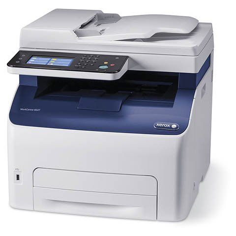 Xerox WorkCentre 6027 A4 Colour Multifunction Printer left view