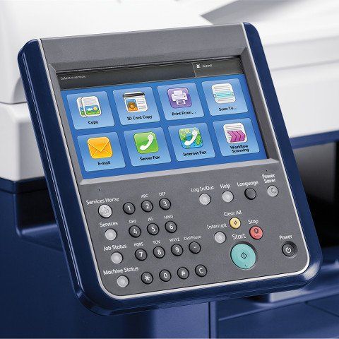 Xerox WorkCentre 6655 A4 Colour Laser MFP Close Up
