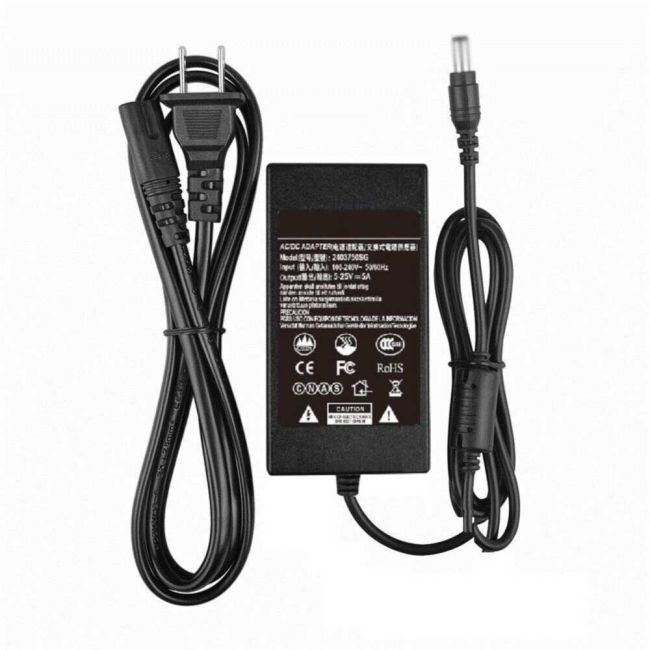Zebra 60W 24V Power supply US + EU Cord Power Supply Kit 105934-053