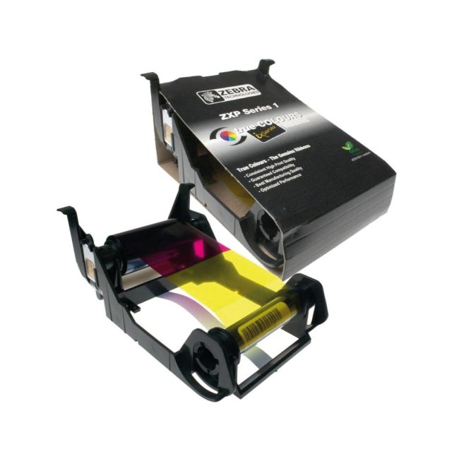 Zebra ZXP1 Load and Go Color-YMCKO Ribbon (57mm x 49m) 800011-140