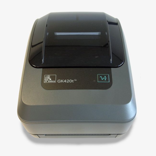 Zebra GK420T Thermal Printer (USB & Network) printing