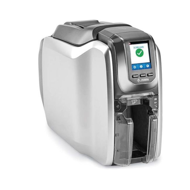 Zebra ZC100 Single Sided Thermal Card Printer (USB & Network)