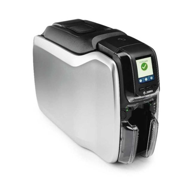 Zebra ZC300 Double Sided QuikCard ID Card Printer (USB & Network) - YMCKO Ribbon