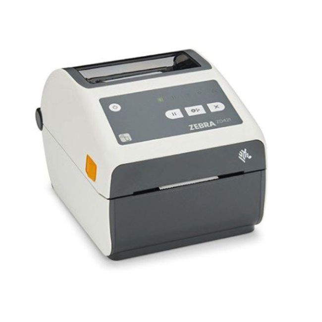Zebra ZD421T Healthcare Thermal Transfer Label Printer (USB, Network, NFC & BT) ** New - Open Box **