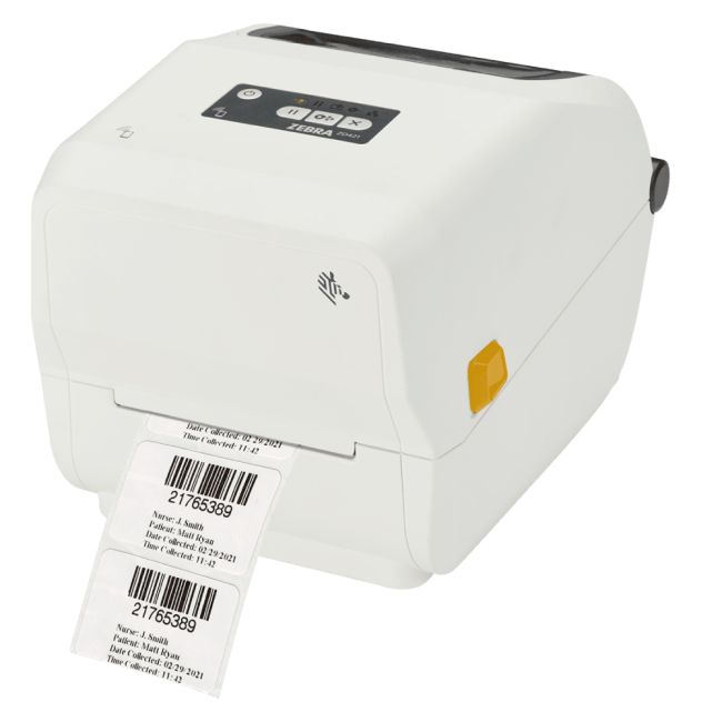 Zebra ZD421T Healthcare Thermal Transfer Label Printer (USB, Wireless, NFC & BT)