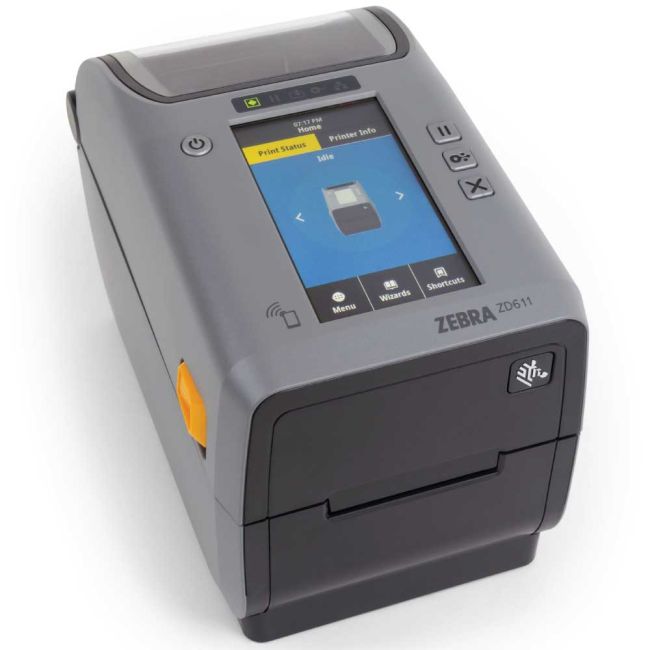Zebra ZD611 (Cutter) Direct Thermal Linerless Label Printer (USB, Serial, Wireless, Network & BT)