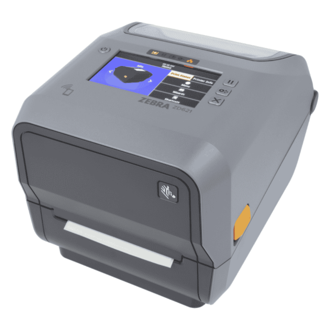 Zebra ZD621T Thermal Transfer Label Printer (USB Host, Serial, Network, NFC & BT Low Energy)