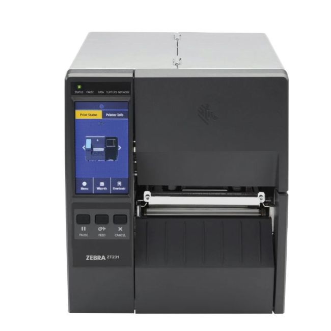 Zebra ZT231 Direct Thermal Label Printer (USB, Wireless, Serial, Network & BT Low Energy) ** New - Open Box ** 