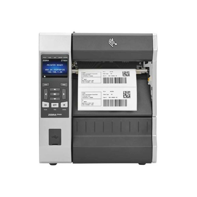 Zebra ZT620 Industrial Label Printer + Rewinder - 300 DPI