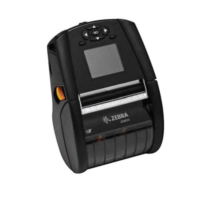 Zebra ZQ620 Plus Mobile Linered Label Printer + Shoulder Strap + Extended Battery (Wifi & Bluetooth)