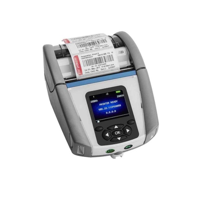 Zebra ZQ620 Plus Healthcare Mobile Linered Label Printer + (Wi-Fi & Bluetooth)