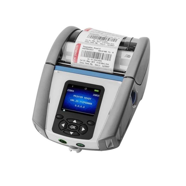 Zebra ZQ620 Plus Healthcare Mobile Linered Label Printer + (Wi-Fi & Bluetooth)