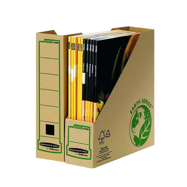 Bankers Box Earth Series Magazine File Brown (20 Pack) 4470001 ...