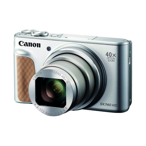 Canon キャノン PowerShot SX740 HS シルバー Canon Powershot SX740 Silver HS Camera 2956C011 | Printer Base