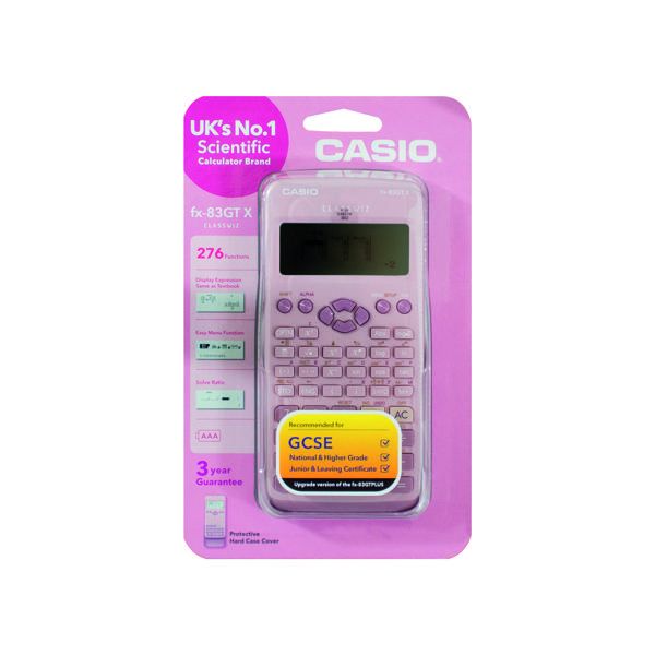 注目の Casio Scientific Calculator FX-83GTX-DPPINK | Printer Base その他