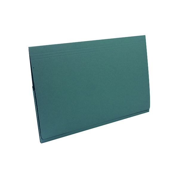Exacompta Guildhall Full Flap Pocket Wallet Foolscap Blue (50 Pack) PW2 ...