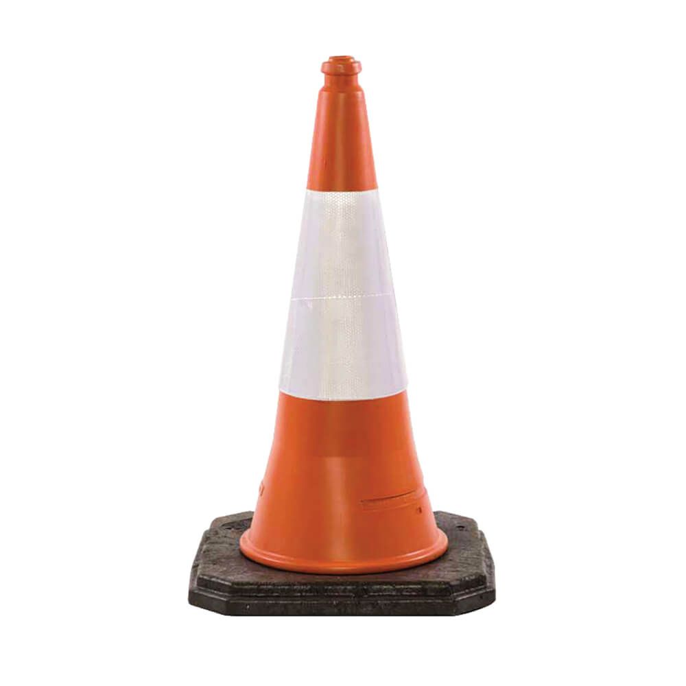 Value Product Sand Weighted Cone 500mm Red/White 398433 | Printer Base