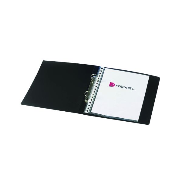 Binder Rasel Rexel Budget 25mm 2 Ring Binder A5 Black (Pack of 10) 13428BK | Printer ...