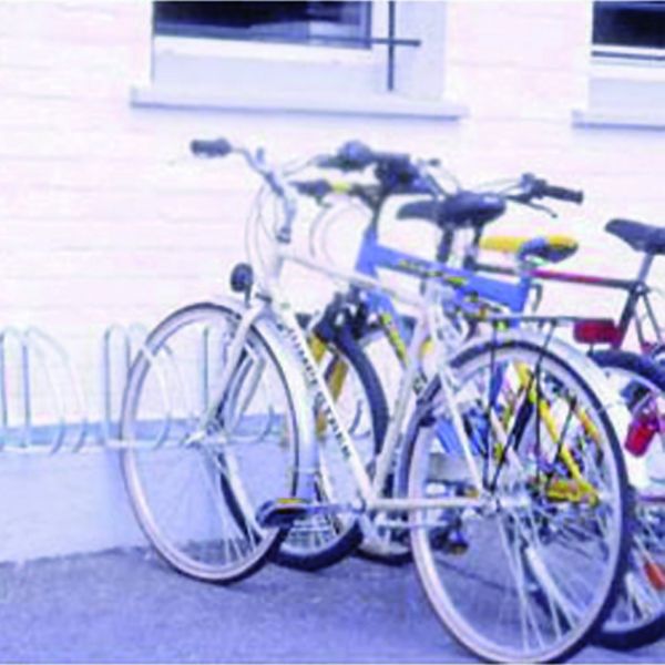 Wolf Base Cycle Racks VFM Aluminium Wall/Floor Mounted 4-Bike Cycle Rack 320079 | Printer Base