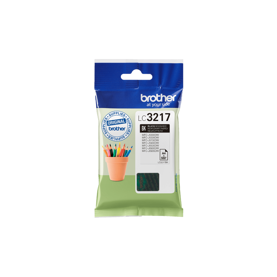 Brother LC3217BK Black Ink Cartridge | Printer Base
