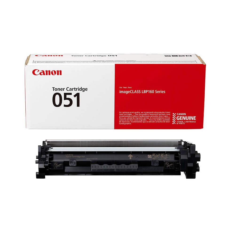 Canon 051 Standard Black Toner Cartridge 1 700 Pages 2168C002 Printer Base