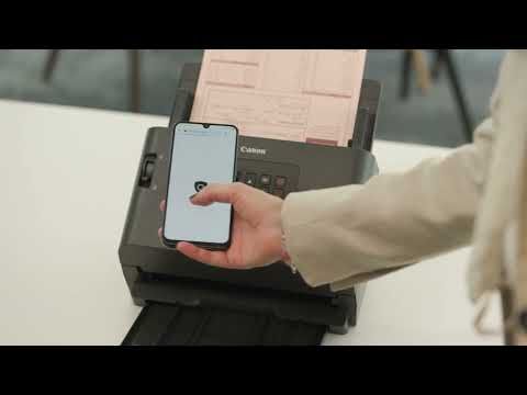 Canon imageFORMULA DR S250N - Sleek & Slim Scanning
