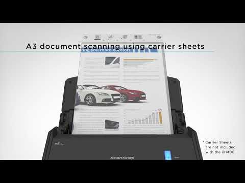 Ricoh ScanSnap iX1400 – Simple, One Touch Button Document Scanner