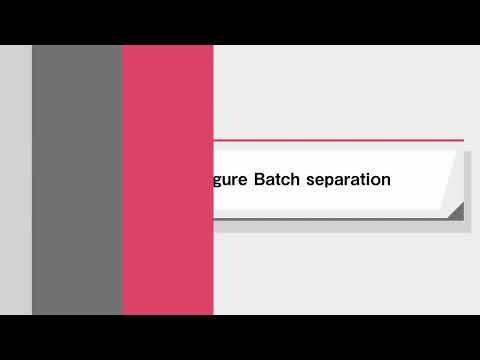 Canon CaptureOnTouch Batch Separation  Demonstration