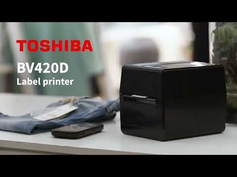 TOSHIBA BV420D Label Printer  - In Store Printing